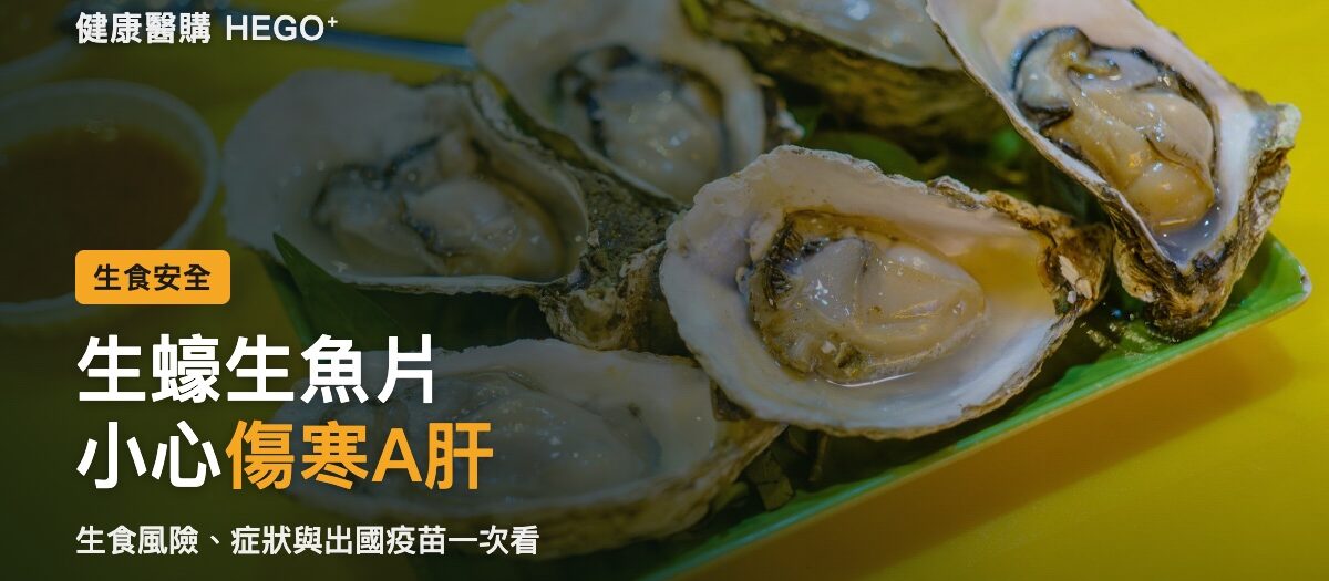 吃生蠔會得傷寒嗎？生食風險、A肝傳染與疫苗一次看